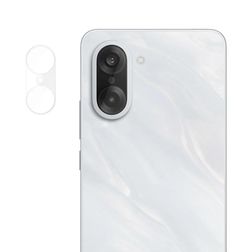 For OnePlus Ace 5 Racing 5G Full Cover Camera Lens Protector High Definition Anti Fingerprint AR Tempered Glass Lens Film - Transparent - 1