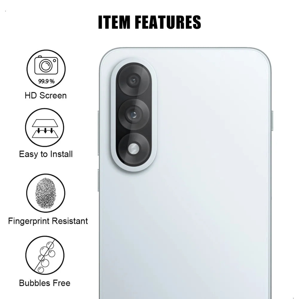 For OnePlus Ace 5 Ultra 5G Full Cover Camera Lens Protector High Definition Anti Fingerprint AR Tempered Glass Lens Film - Transparent - 2
