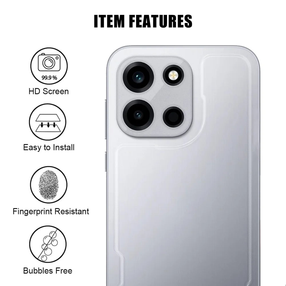 Full Cover Camera Lens Protector for OnePlus Nord CE6 5G / Nord 6 5G / Turbo 6V 5G / Turbo 6 5G High Definition Anti Fingerprint AR Tempered Glass Lens Film - Transparent - 2