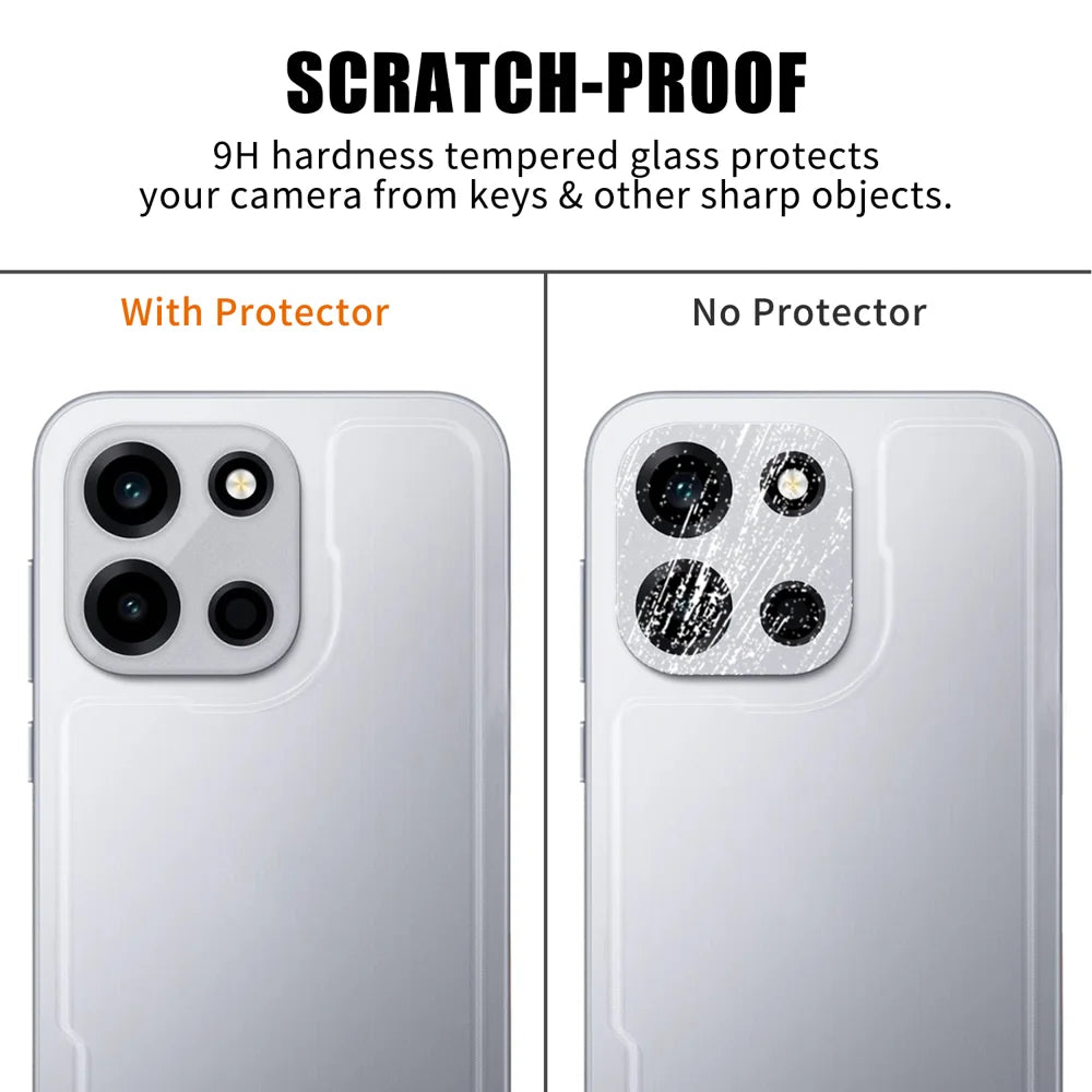 Full Cover Camera Lens Protector for OnePlus Nord CE6 5G / Nord 6 5G / Turbo 6V 5G / Turbo 6 5G High Definition Anti Fingerprint AR Tempered Glass Lens Film - Transparent - 4