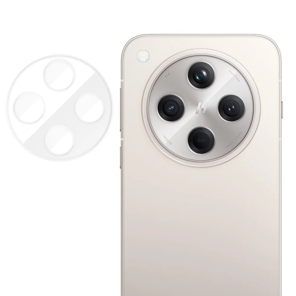 For Oppo Find X8 Pro 5G Full Cover Camera Lens Protector High Definition Anti Fingerprint AR Tempered Glass Lens Film - Transparent - 1