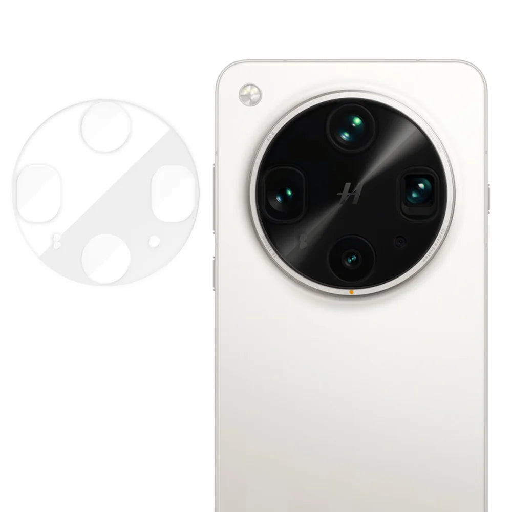 For Oppo Find X8 Ultra 5G Full Cover Camera Lens Protector High Definition Anti Fingerprint AR Tempered Glass Lens Film - Transparent - 1