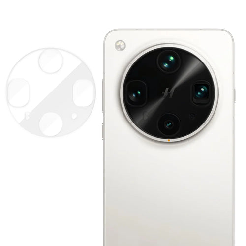 For Oppo Find X8 Ultra 5G Full Cover Camera Lens Protector High Definition Anti Fingerprint AR Tempered Glass Lens Film - Transparent - 1