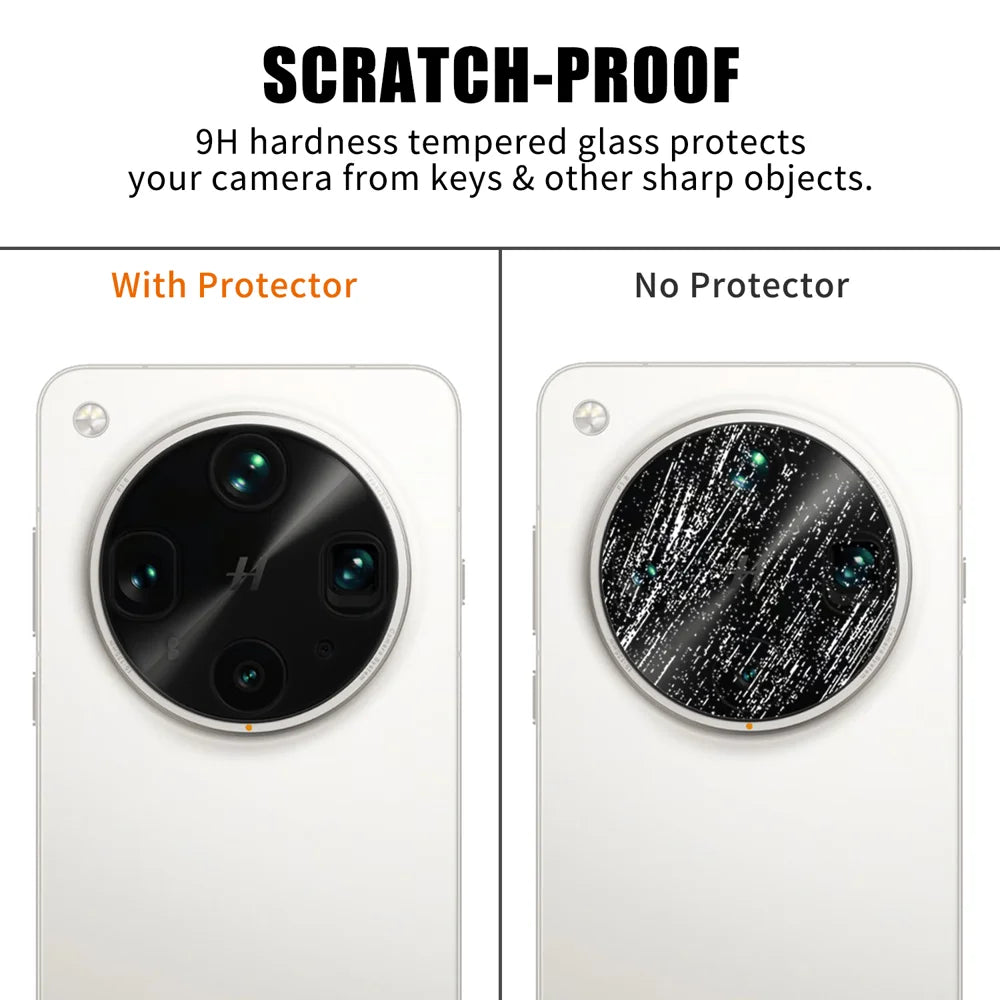 For Oppo Find X8 Ultra 5G Full Cover Camera Lens Protector High Definition Anti Fingerprint AR Tempered Glass Lens Film - Transparent - 4