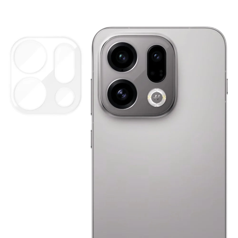 For Oppo Find X9 5G Full Cover Camera Lens Protector High Definition Anti Fingerprint AR Tempered Glass Lens Film - Transparent - 1