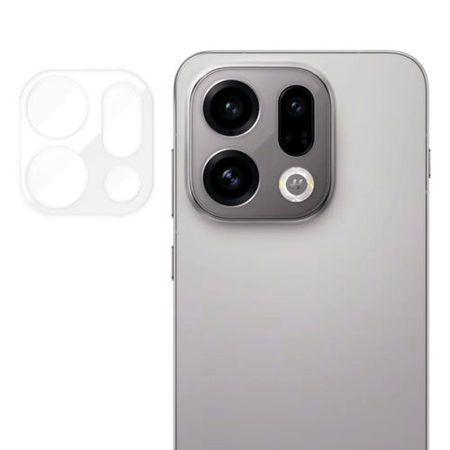 For Oppo Find X9 5G Full Cover Camera Lens Protector High Definition Anti Fingerprint AR Tempered Glass Lens Film - Transparent - 1