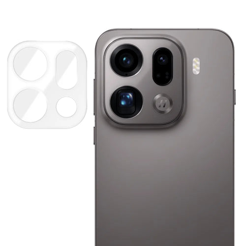 For Oppo Find X9 Pro 5G Full Cover Camera Lens Protector High Definition Anti Fingerprint AR Tempered Glass Lens Film - Transparent - 1
