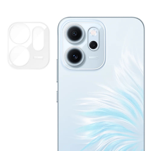 For Oppo Reno14 F 5G Full Cover Camera Lens Protector High Definition Anti Fingerprint AR Tempered Glass Lens Film - Transparent - 1