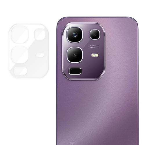 For Infinix Note 50x 5G Full Cover Camera Lens Protector High Definition Anti Fingerprint AR Tempered Glass Lens Film - Transparent - 1