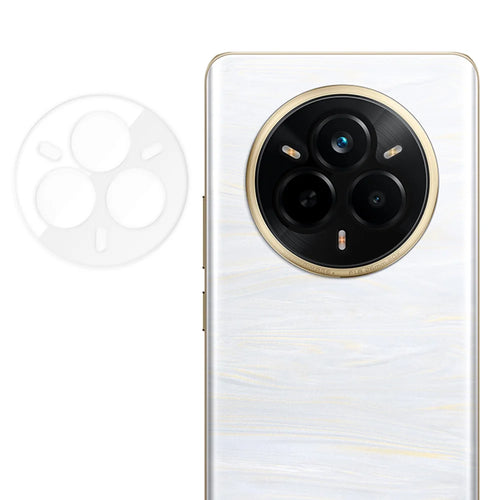 For Realme 14 Pro+ 5G / Realme 14 Pro 5G Full Cover Camera Lens Protector High Definition Anti Fingerprint AR Tempered Glass Lens Film - Transparent - 1