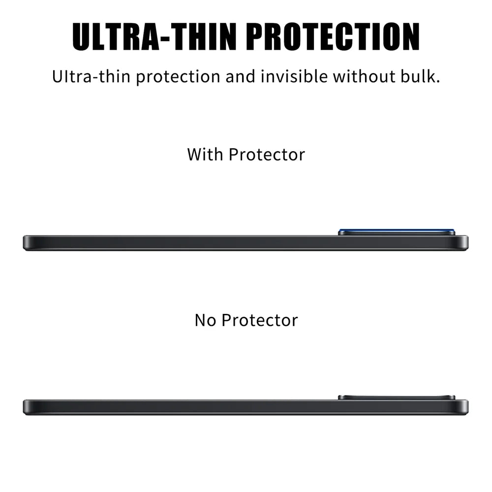 For Realme 15T 5G Full Cover Camera Lens Protector High Definition Anti Fingerprint AR Tempered Glass Lens Film - Transparent - 3