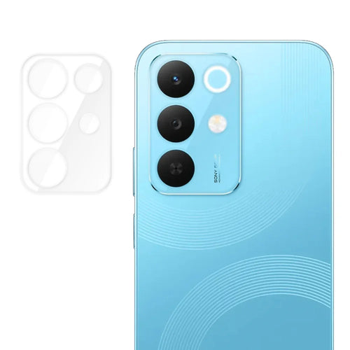 For Realme C85 Pro 4G / Realme C85 4G / Realme 15x (India) 5G Full Cover Camera Lens Protector High Definition Anti Fingerprint AR Tempered Glass Lens Film - Transparent - 1