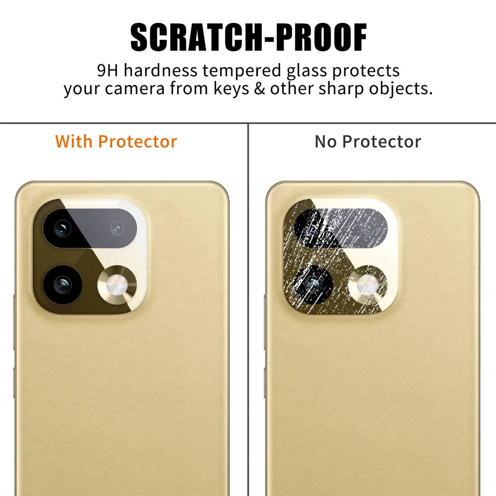 For Realme 16 Pro+ 5G Full Cover Camera Lens Protector High Definition Anti Fingerprint AR Tempered Glass Lens Film - Transparent - 4