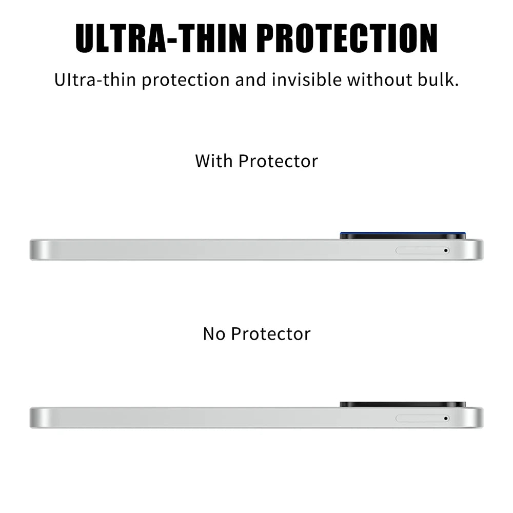 For Samsung Galaxy A26 5G Full Cover Camera Lens Protector High Definition Anti Fingerprint AR Tempered Glass Lens Film - Transparent - 3