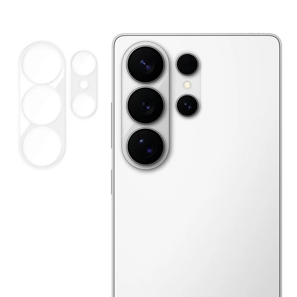 For Samsung Galaxy S26 Ultra Full Cover Camera Lens Protector High Definition Anti Fingerprint AR Tempered Glass Lens Film - Transparent - 1