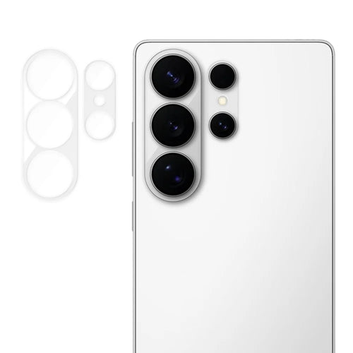 For Samsung Galaxy S26 Ultra Full Cover Camera Lens Protector High Definition Anti Fingerprint AR Tempered Glass Lens Film - Transparent - 1