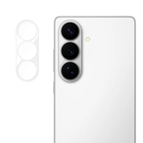 For Samsung Galaxy S26+ / Galaxy S26 Full Cover Camera Lens Protector High Definition Anti Fingerprint AR Tempered Glass Lens Film - Transparent - 1