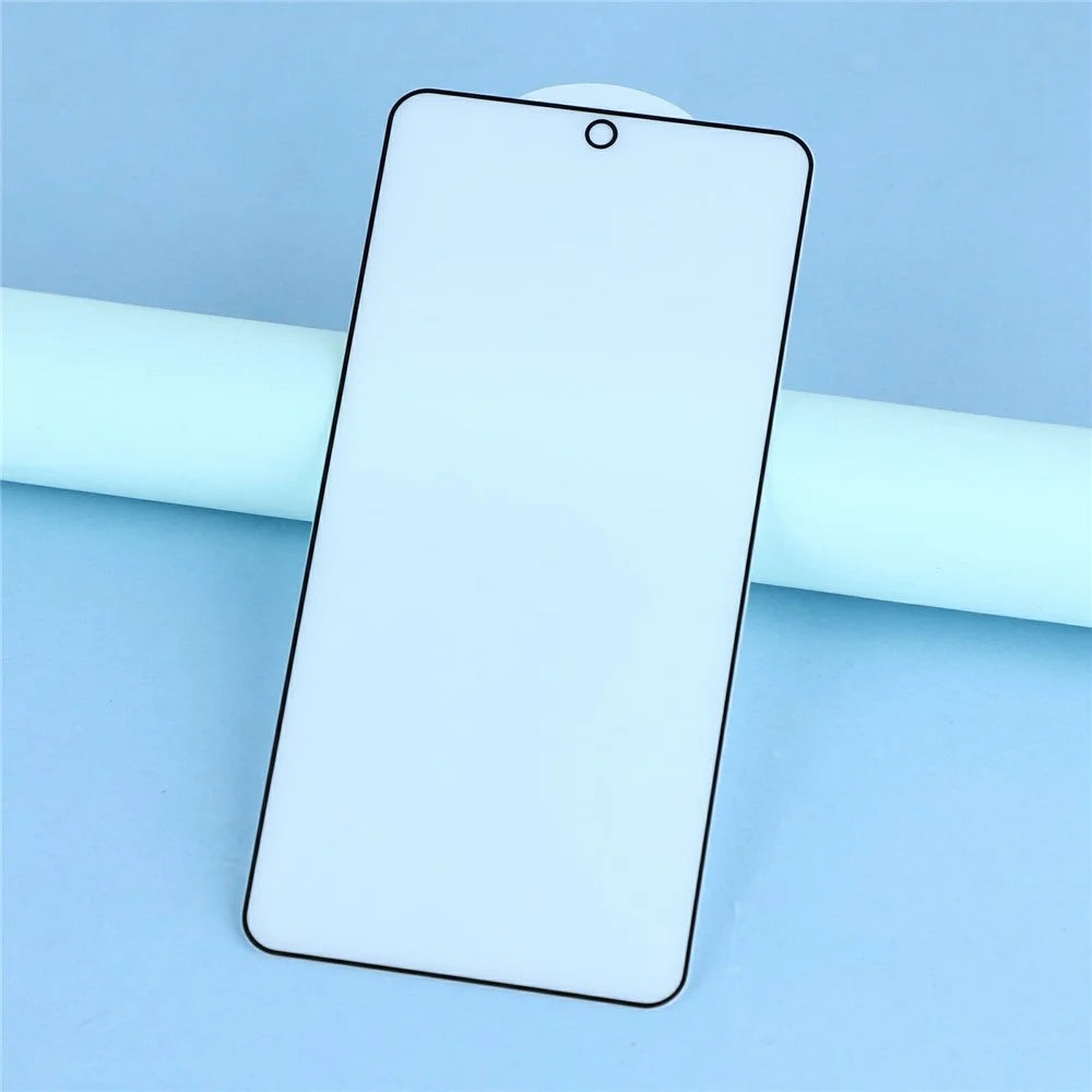 For Oppo Reno15 Pro 5G (Global)  /  Reno15 5G (China) Tempered Glass Screen Film Full Glue Silk Printing Matte Full Screen Protector - Black - 3