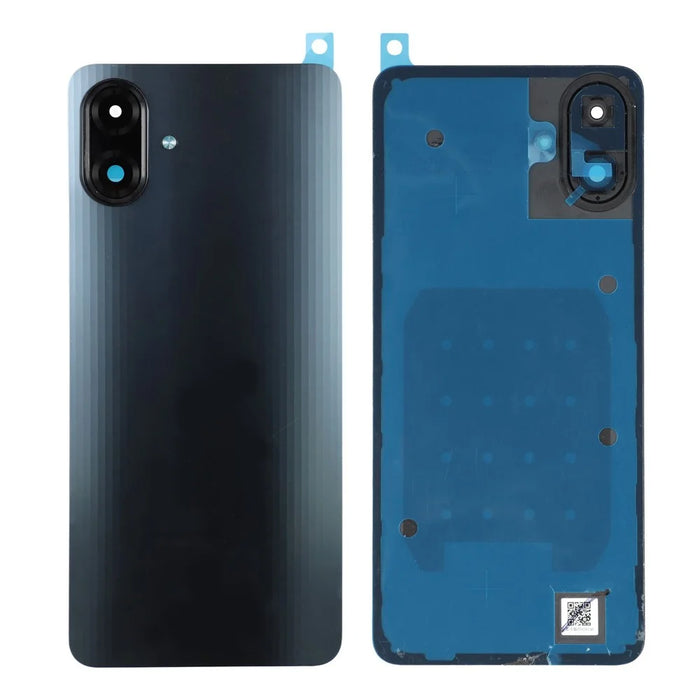 For Samsung Galaxy A07 4G A075 Battery Housing with Camera Lens Cover (without Logo) - Grey - 1