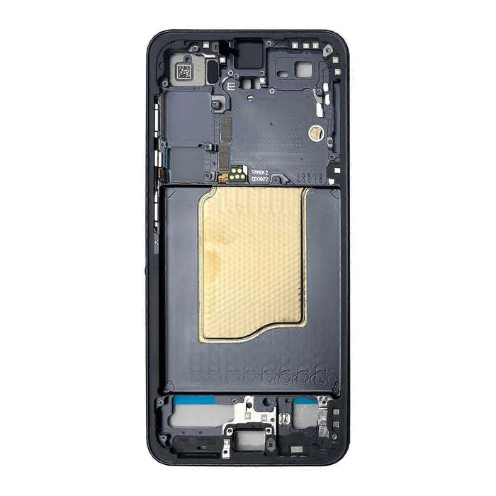 For Samsung Galaxy S25 S931B (Global Version) OEM Front Housing Frame Repair Part (without Logo) - Blue Black - 2