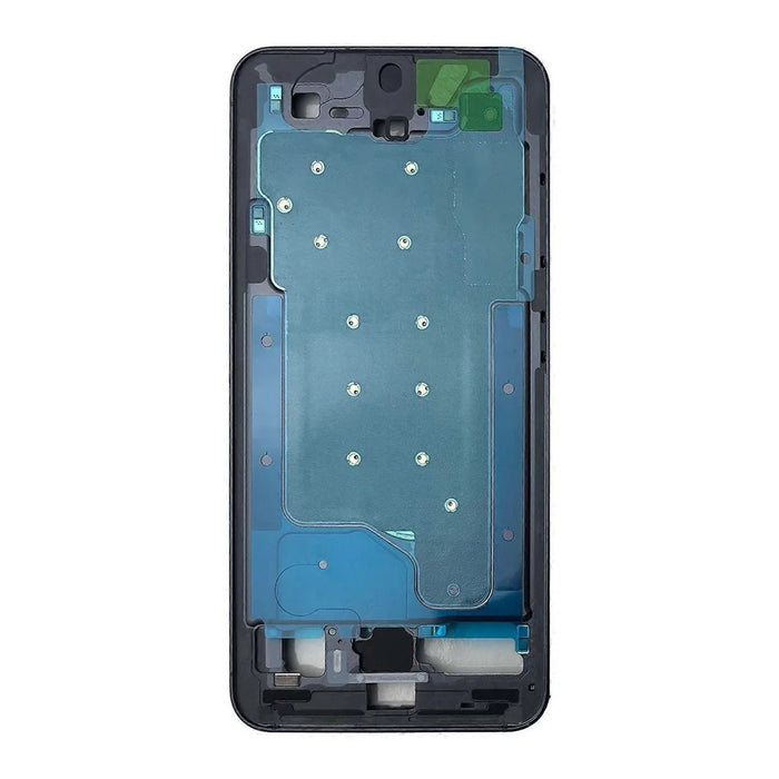 For Samsung Galaxy S25 S931B (Global Version) OEM Front Housing Frame Repair Part (without Logo) - Blue Black - 3