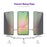 ENKAY HAT PRINCE For Samsung Galaxy A57 5G / Galaxy A37 5G 5Pcs Privacy Screen Protector  Full Glue Full Coverage 28-degree Anti-Spy Tempered Glass - Black - 3