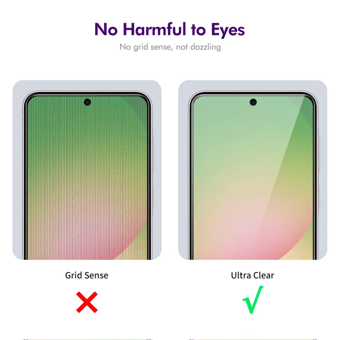 ENKAY HAT PRINCE For Samsung Galaxy A57 5G / Galaxy A37 5G 5Pcs Privacy Screen Protector  Full Glue Full Coverage 28-degree Anti-Spy Tempered Glass - Black - 5