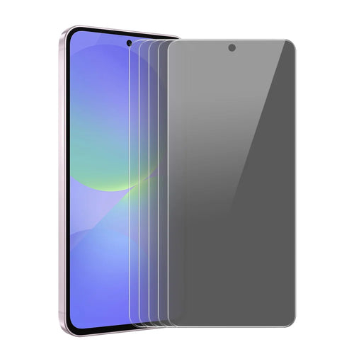 ENKAY HAT PRINCE For Samsung Galaxy A57 5G / Galaxy A37 5G 5Pcs Anti-Spy Film  Anti-Glare Full Glue Full Screen Protector Tempered Glass - Black - 1