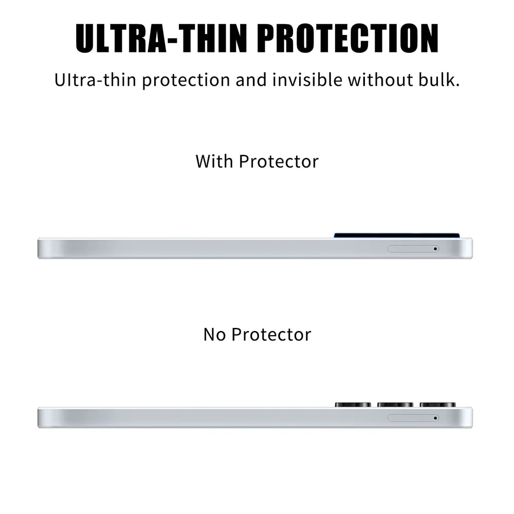 For Samsung Galaxy A16 4G / Galaxy A16 5G Full Cover Camera Lens Protector High Definition Anti Fingerprint AR Tempered Glass Lens Film - Transparent - 3