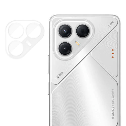For TECNO Pova 7 Ultra 5G Full Cover Camera Lens Protector High Definition Anti Fingerprint AR Tempered Glass Lens Film - Transparent - 1