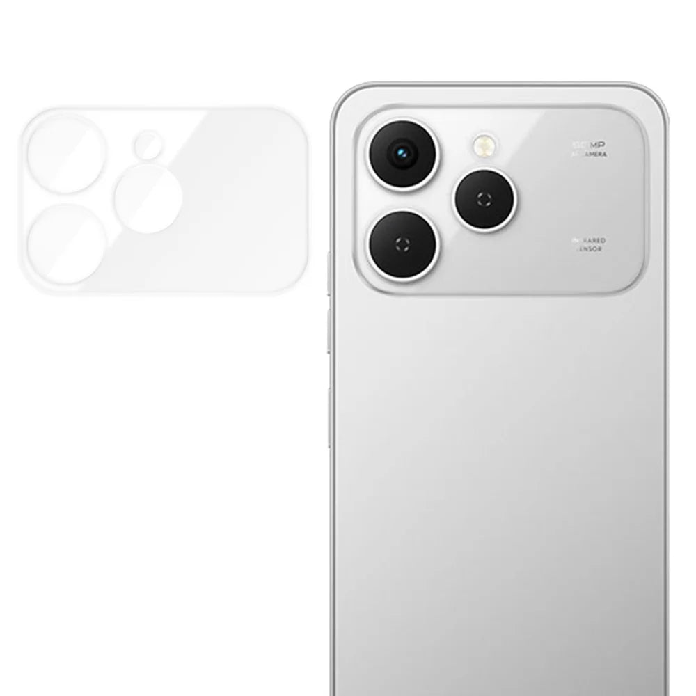 For TECNO Spark 40 4G Full Cover Camera Lens Protector High Definition Anti Fingerprint AR Tempered Glass Lens Film - Transparent - 1