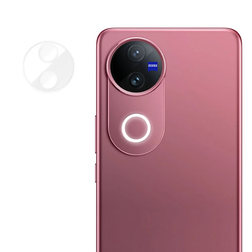 For vivo V50e 5G / vivo V50 5G Full Cover Camera Lens Protector High Definition Anti Fingerprint AR Tempered Glass Lens Film - Transparent - 1