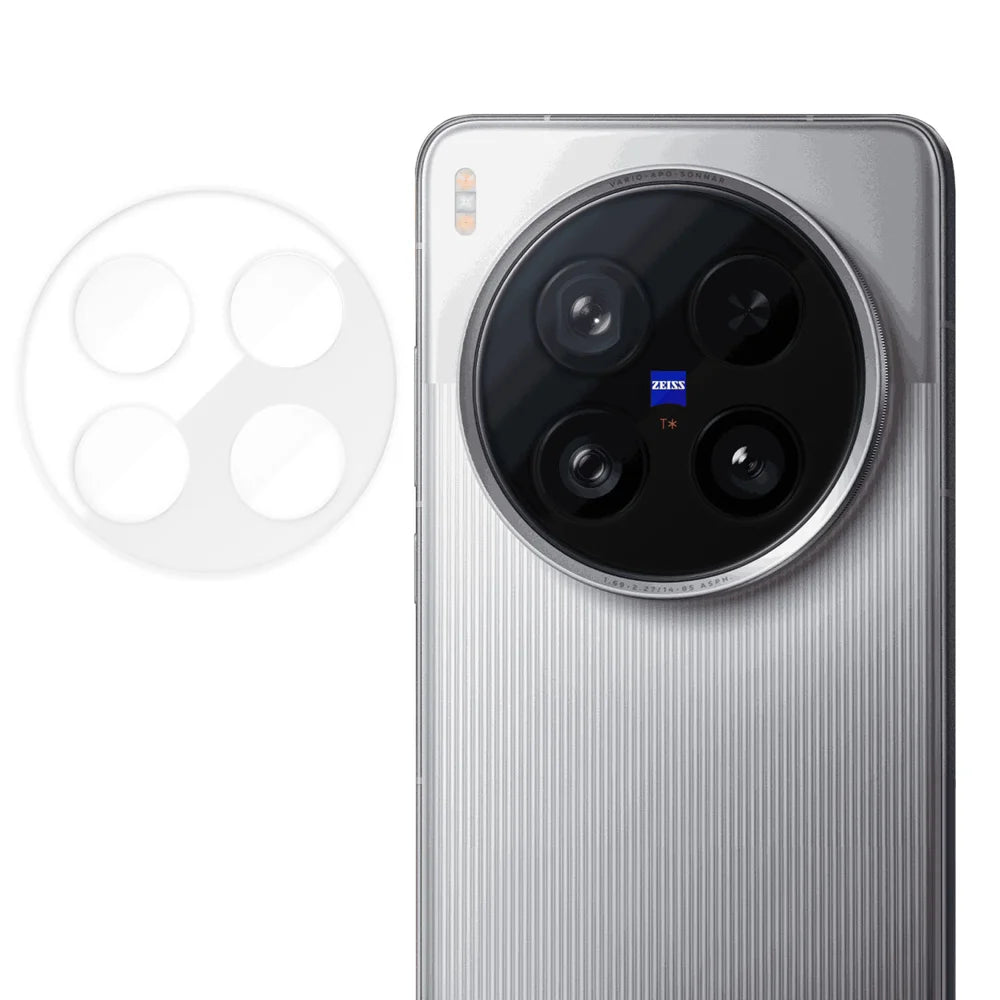For vivo X200 Ultra 5G Full Cover Camera Lens Protector High Definition Anti Fingerprint AR Tempered Glass Lens Film - Transparent - 1