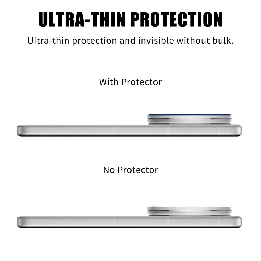 For vivo X200 Ultra 5G Full Cover Camera Lens Protector High Definition Anti Fingerprint AR Tempered Glass Lens Film - Transparent - 3