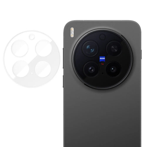 For vivo X300 Pro 5G Full Cover Camera Lens Protector High Definition Anti Fingerprint AR Tempered Glass Lens Film - Transparent - 1