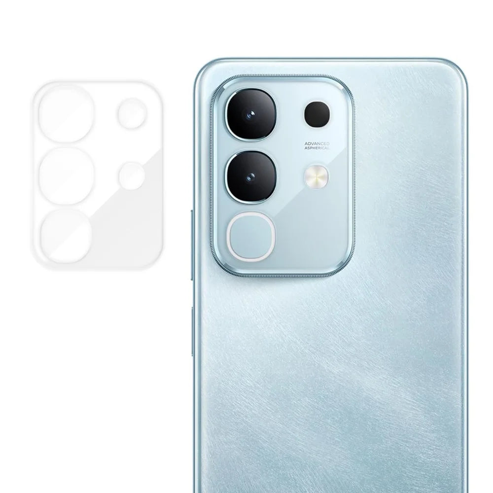 For vivo T4x 5G / vivo Y29 4G Full Cover Camera Lens Protector High Definition Anti Fingerprint AR Tempered Glass Lens Film - Transparent - 1