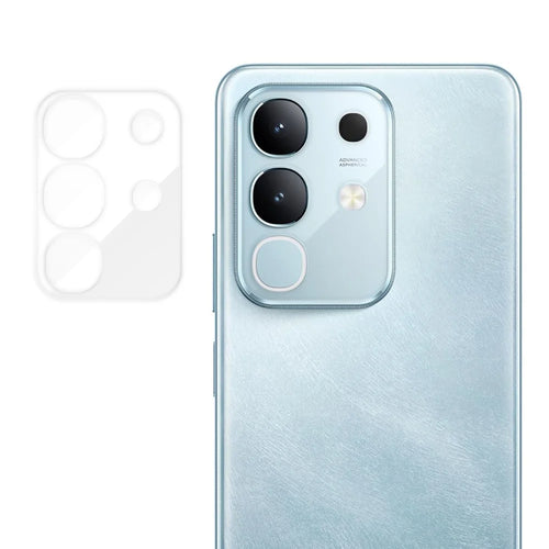 For vivo T4x 5G / vivo Y29 4G Full Cover Camera Lens Protector High Definition Anti Fingerprint AR Tempered Glass Lens Film - Transparent - 1