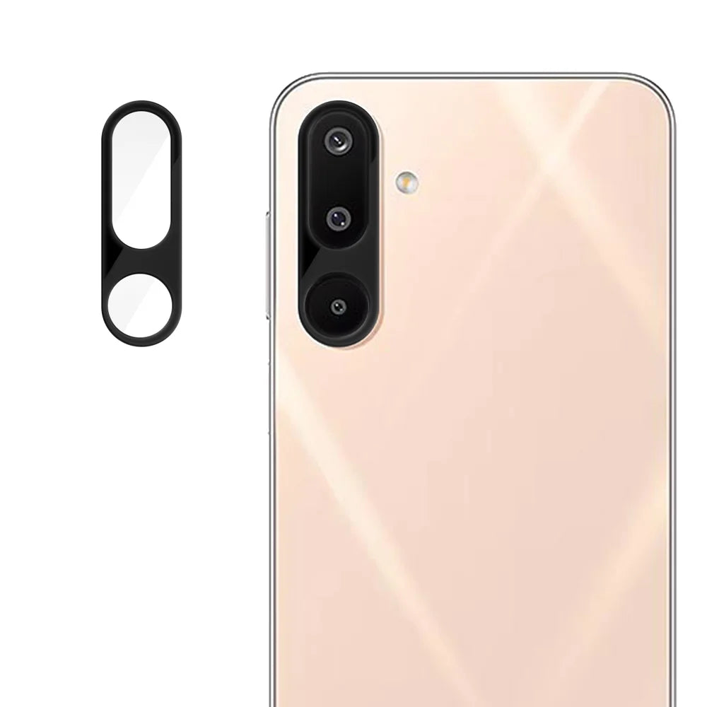 For Samsung Galaxy F16 5G / Galaxy M16 5G Full Cover Camera Lens Protector Silk Print HD Anti Fingerprint AR Tempered Glass Lens Film - Black - 1