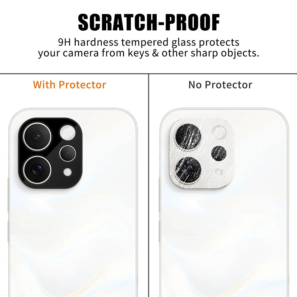 For vivo S50 5G Full Cover Camera Lens Protector Silk Print HD Anti Fingerprint AR Tempered Glass Lens Film - Black - 4