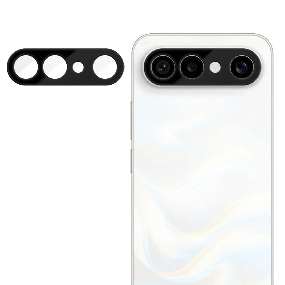 For vivo S50 Pro mini 5G Full Cover Camera Lens Protector Silk Print HD Anti Fingerprint AR Tempered Glass Lens Film - Black - 1