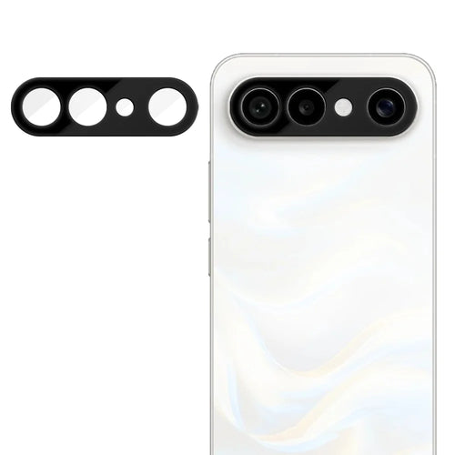For vivo S50 Pro mini 5G Full Cover Camera Lens Protector Silk Print HD Anti Fingerprint AR Tempered Glass Lens Film - Black - 1