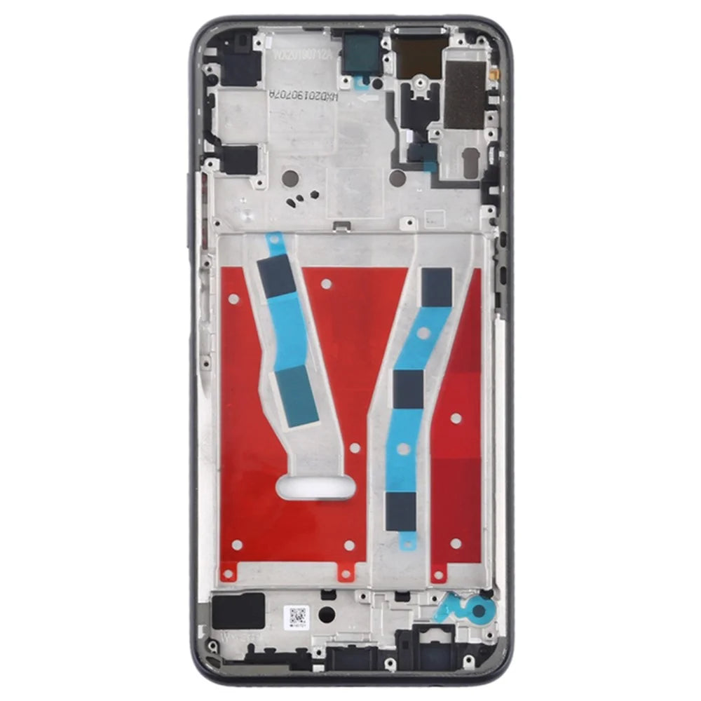 For Honor 9X HLK-AL00, HLK-TL00 OEM Middle Plate Frame Spare Part (without Logo) - Magic Night Black - 2