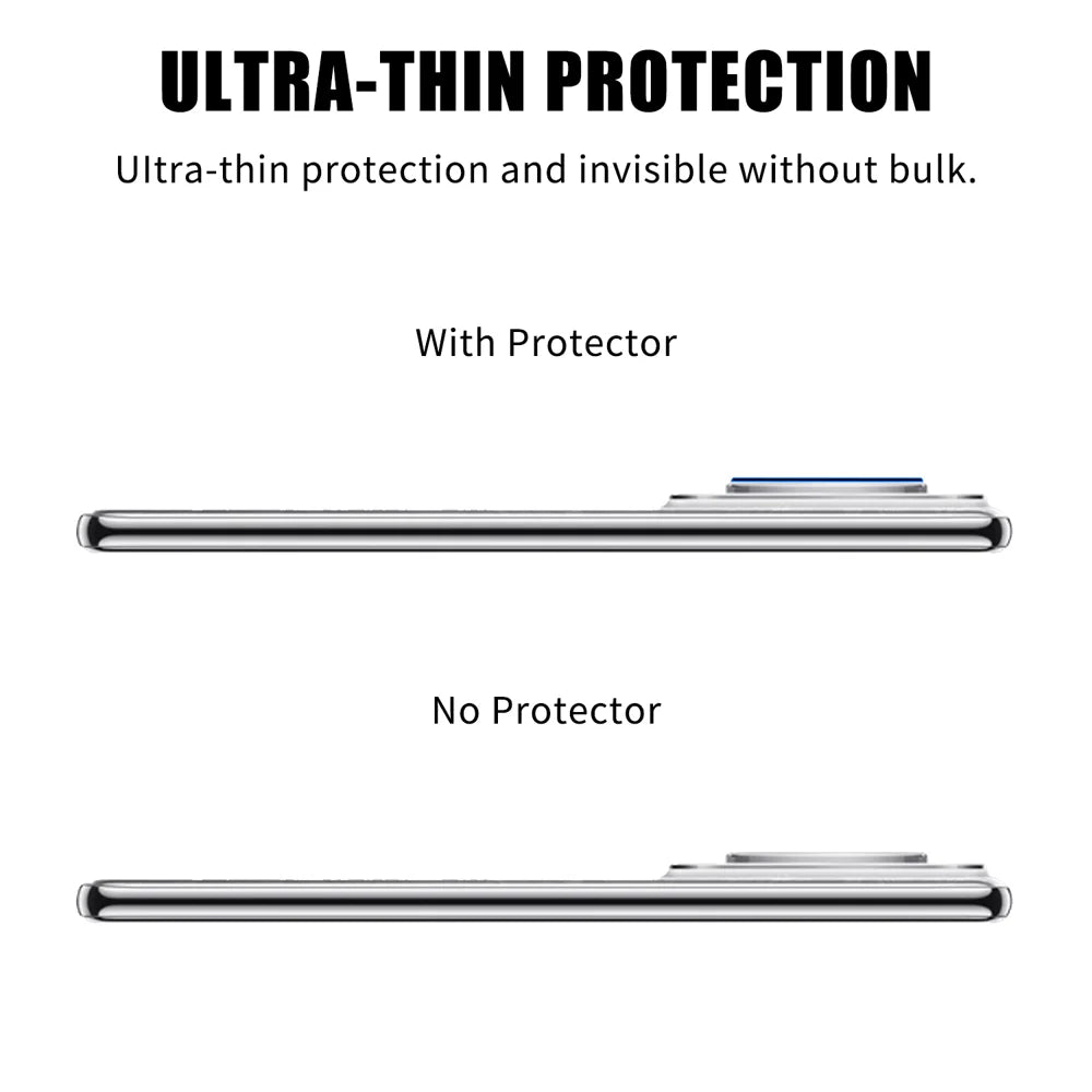 For Huawei nova 14 Pro 5G Full Cover Camera Lens Protector Silk Print HD Anti Fingerprint AR Tempered Glass Lens Film - Black - 3
