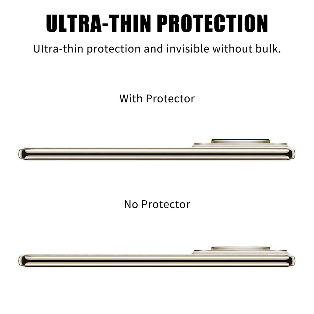 For Huawei nova 14 Ultra 5G Full Cover Camera Lens Protector Silk Print HD Anti Fingerprint AR Tempered Glass Lens Film - Black - 3