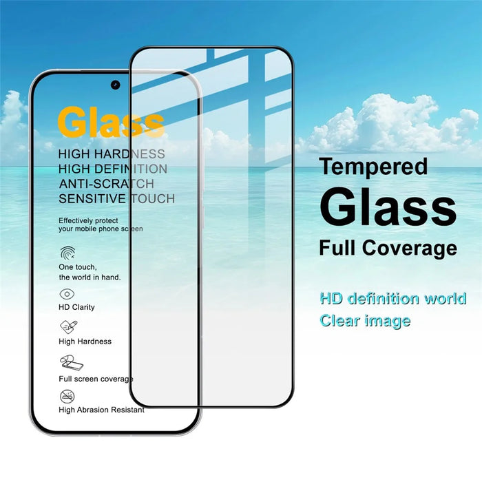 IMAK Pro+ Series For Realme Neo8 5G Screen Protector Full Coverage Tempered Glass Film (Fingerprint Unlock) - Transparent - 2