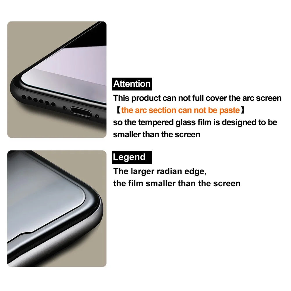 IMAK H Series For Realme Neo8 5G Screen Protector Tempered Glass Film (Not Complete Coverage) (Fingerprint Unlock) - Transparent - 7