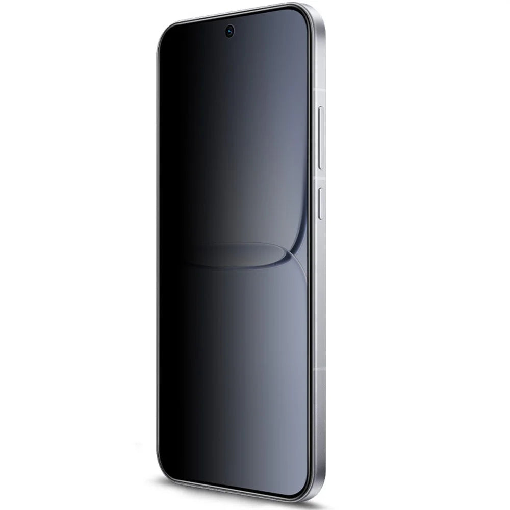 IMAK For Realme Neo8 5G Privacy Screen Protector Anti Peep Full Cover Tempered Glass Film (Fingerprint Unlock) - Black - 7