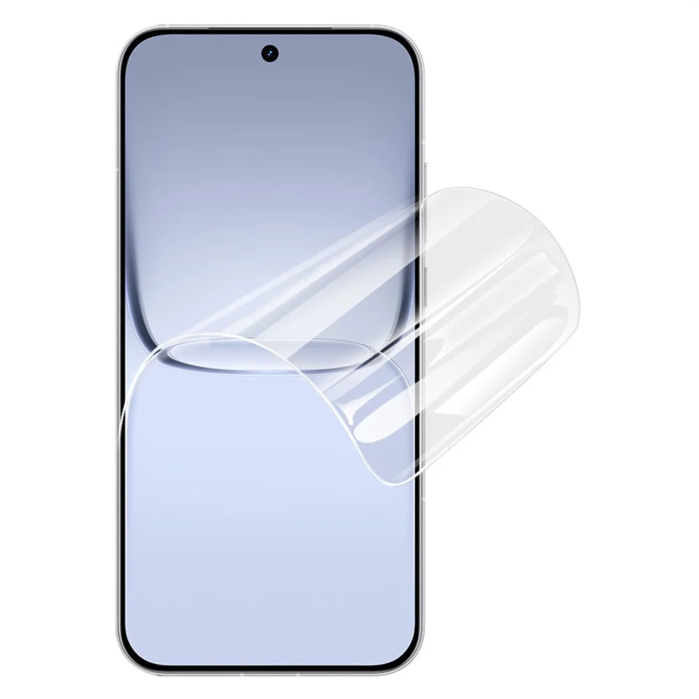 IMAK Hydrogel Film 4th For Realme Neo8 5G Full Screen Protector Ultra Clear Full Glue Soft TPU Film (Fingerprint Unlock) - Transparent - 3