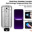 IMAK 3Pcs For Realme Neo8 5G Tempered Glass Full Screen Protector Full Glue Film with Dust-free Installation Tool (Fingerprint Unlock) - Black - 2