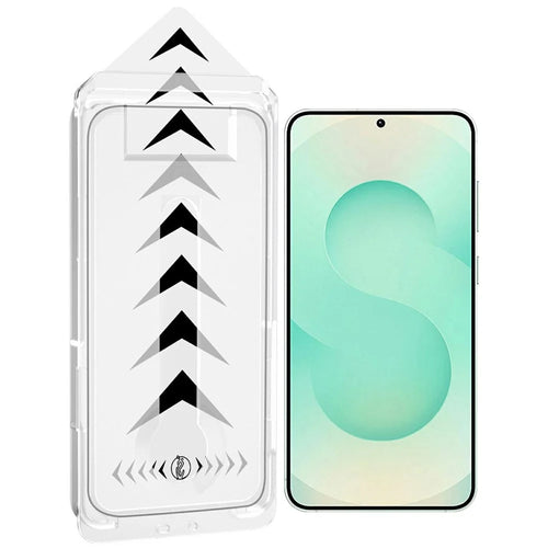 For Samsung Galaxy S26+ Anti-Spy Full Screen Protector Full Glue Tempered Glass Film with Dust-Free Auto Alignment Tool - Black - 1